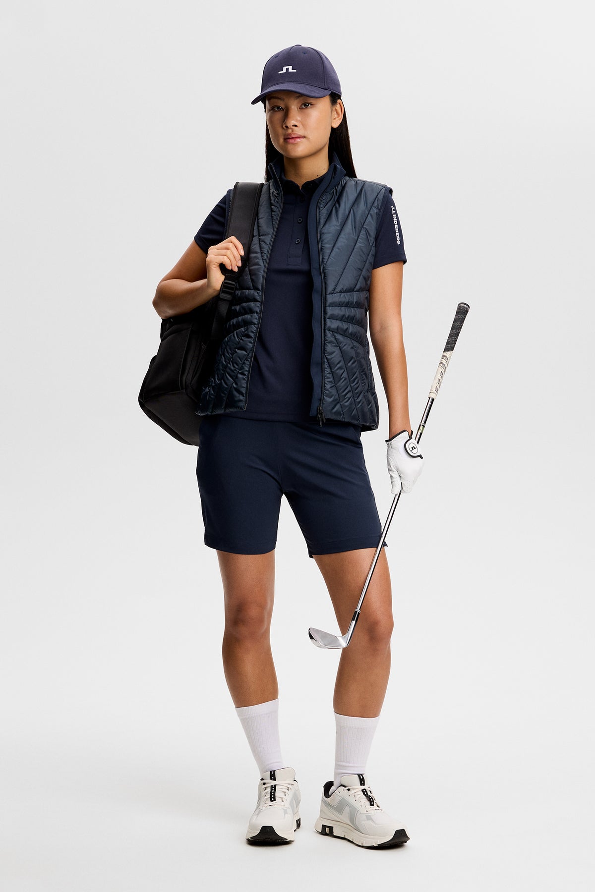 Tour Tech Polo in JL Navy by J.Lindeberg