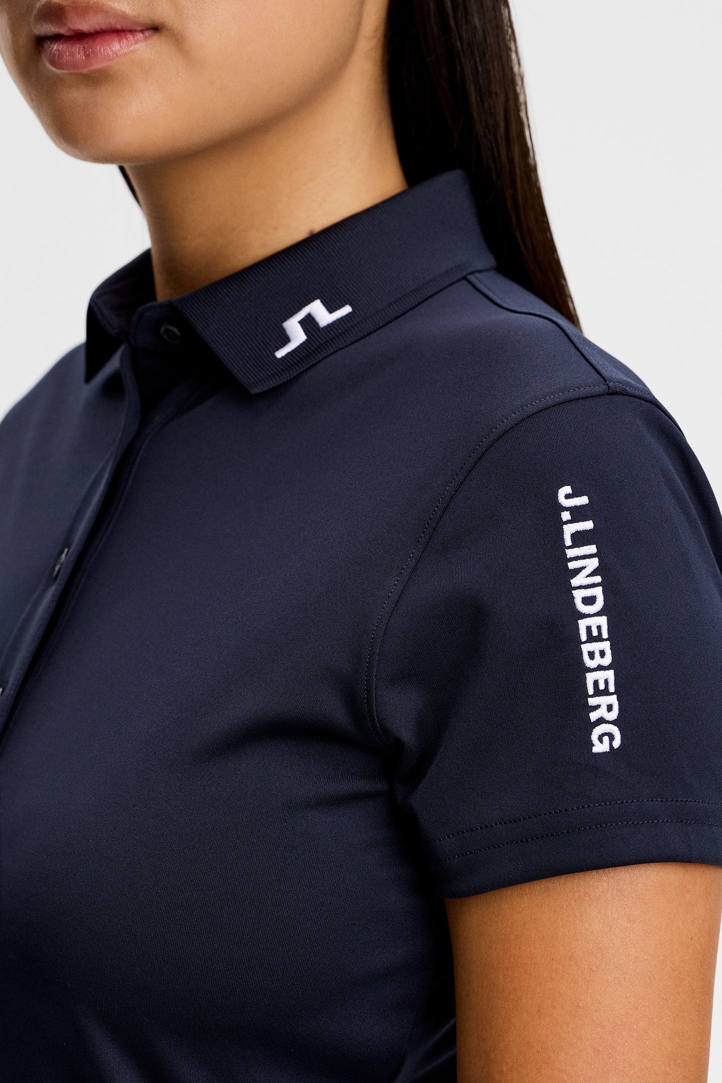 Tour Tech Polo in JL Navy by J.Lindeberg