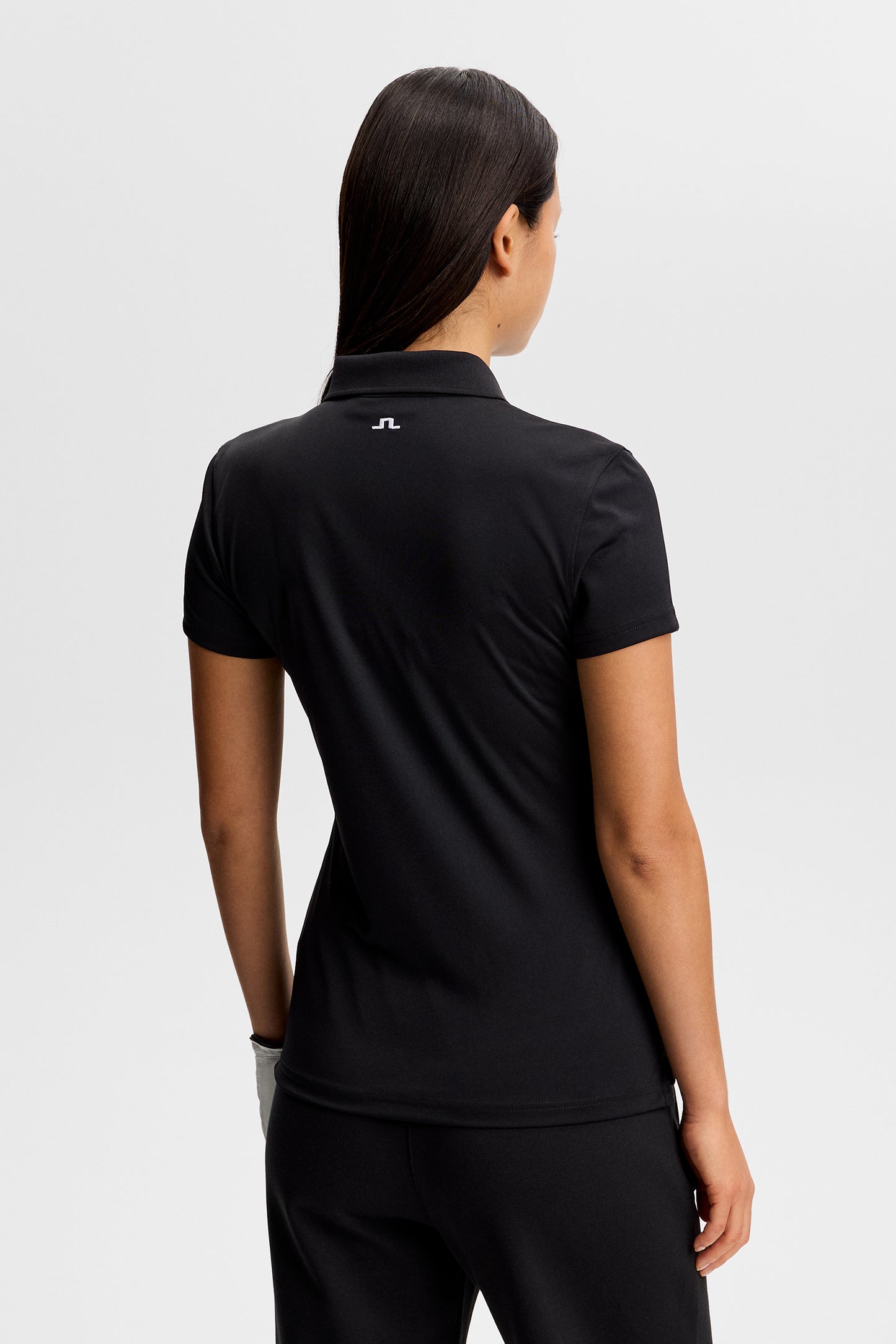 Tour Tech Polo in Black by J.Lindeberg