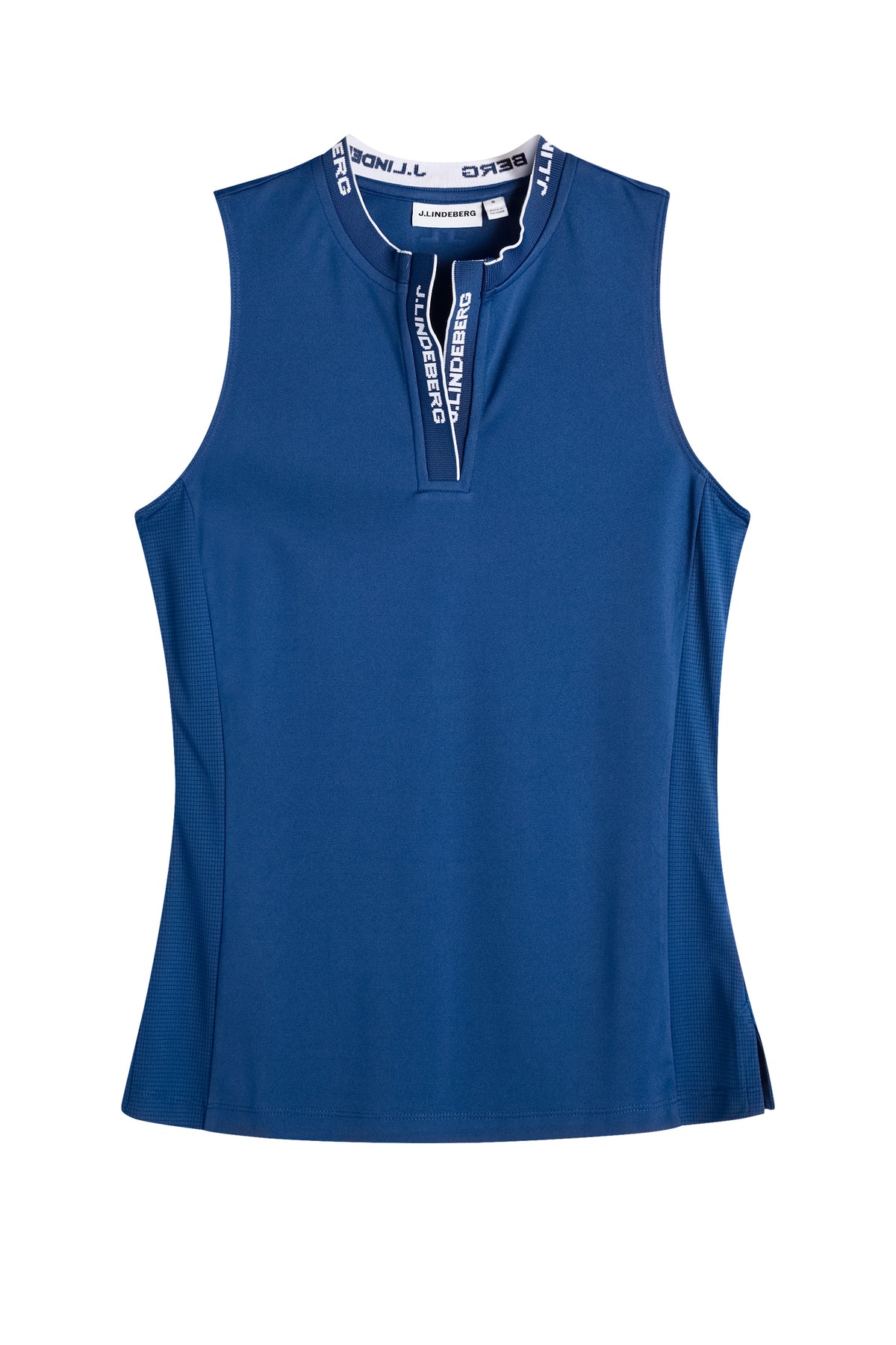 Leya Sleeveless Top in Estate Blue by J.Lindeberg