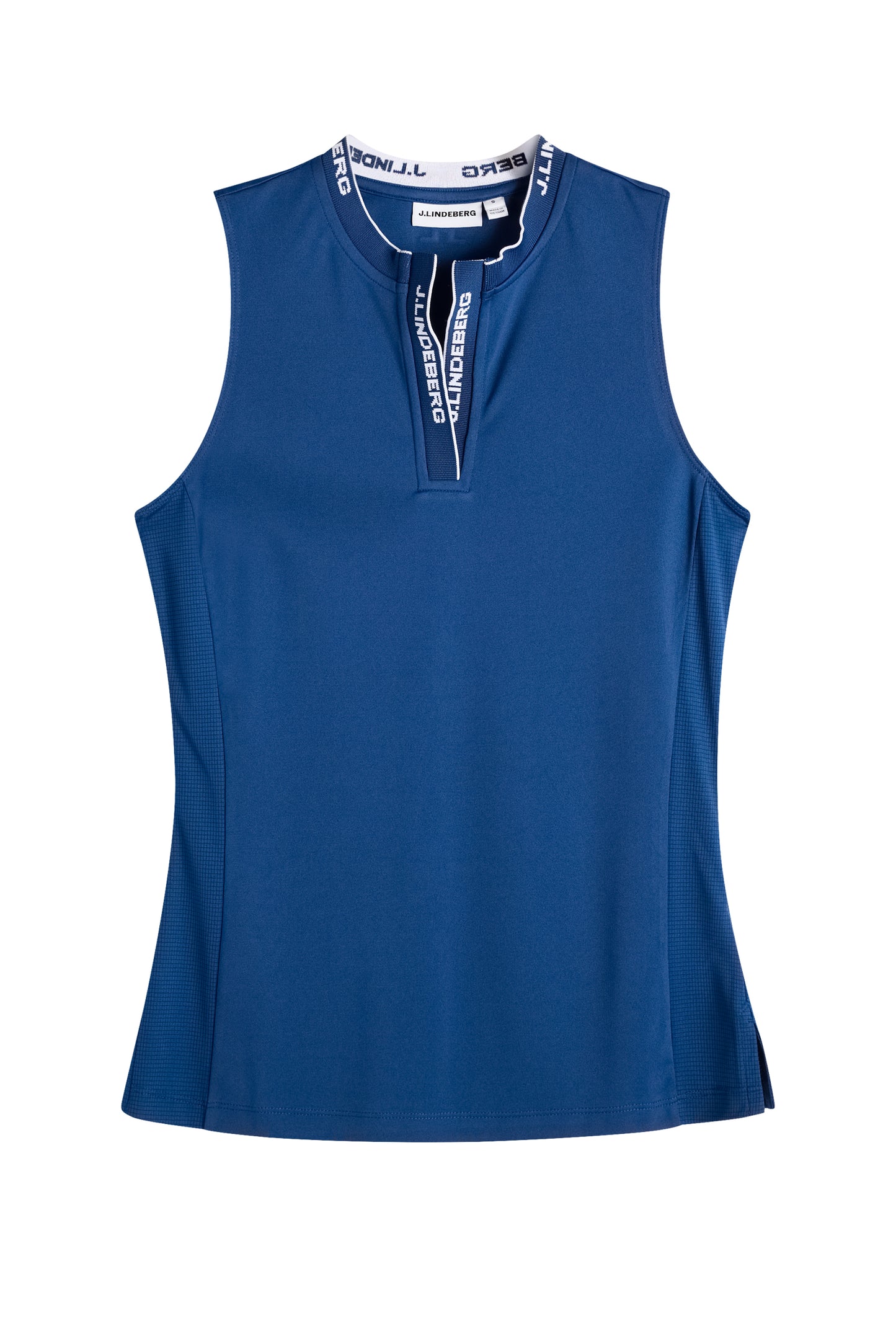 Leya Sleeveless Top in Estate Blue by J.Lindeberg
