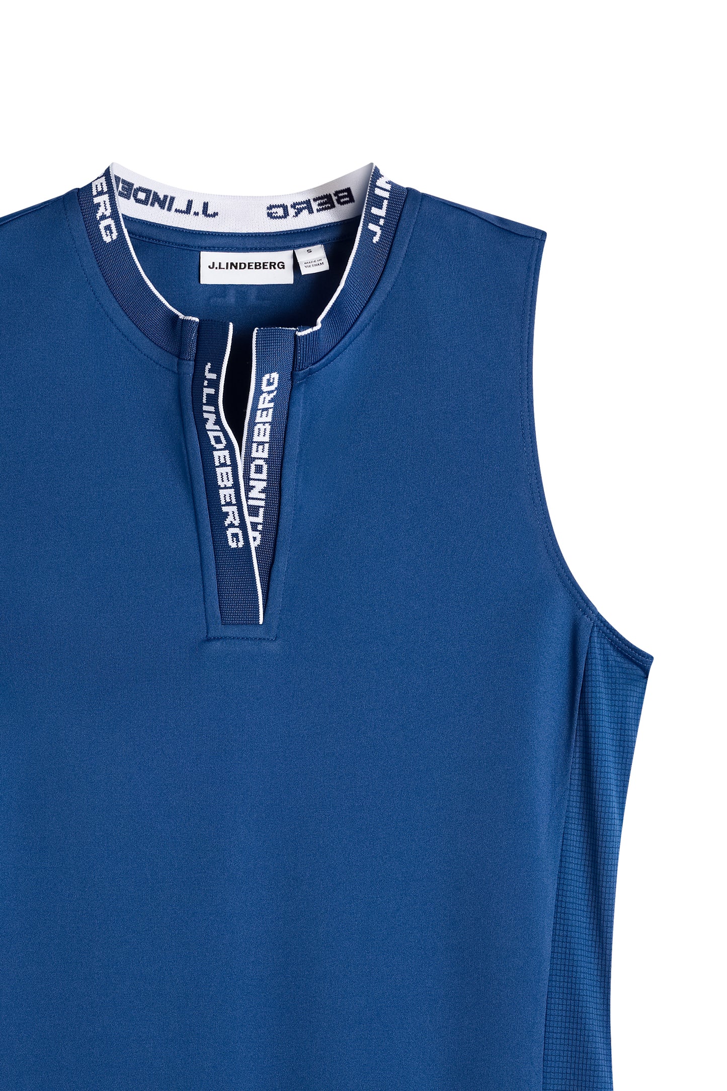 Leya Sleeveless Top in Estate Blue by J.Lindeberg