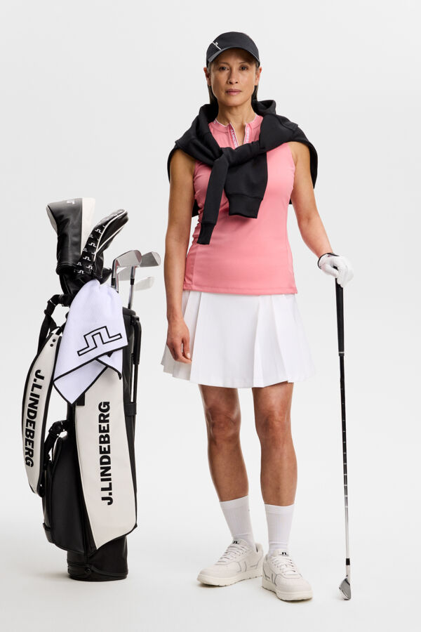 Leya Sleeveless Top / Flamingo Plume