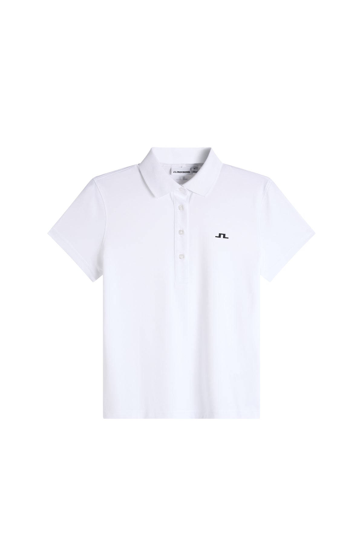 Bridge Polo in White by J.Lindeberg