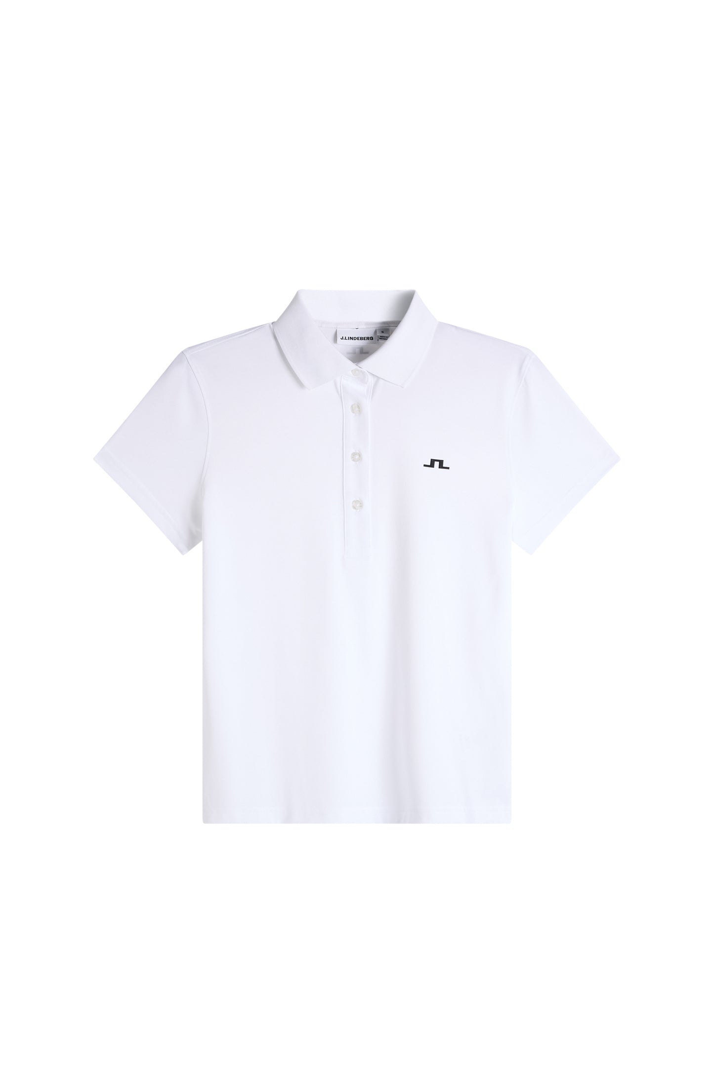 Bridge Polo in White by J.Lindeberg