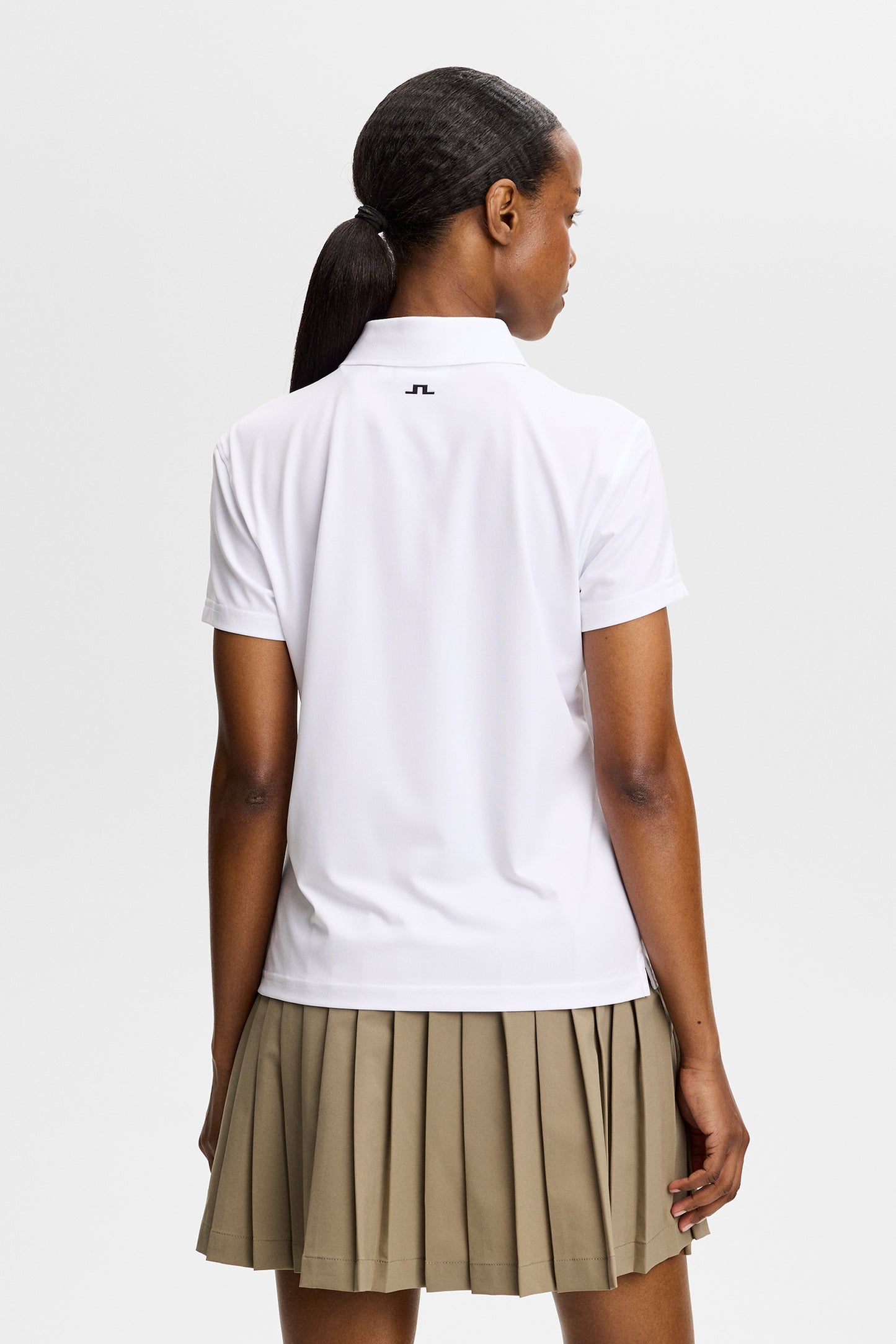 Bridge Polo in White by J.Lindeberg