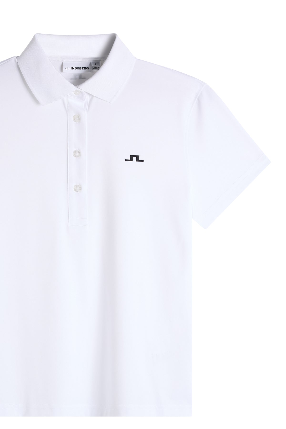 Bridge Polo in White by J.Lindeberg