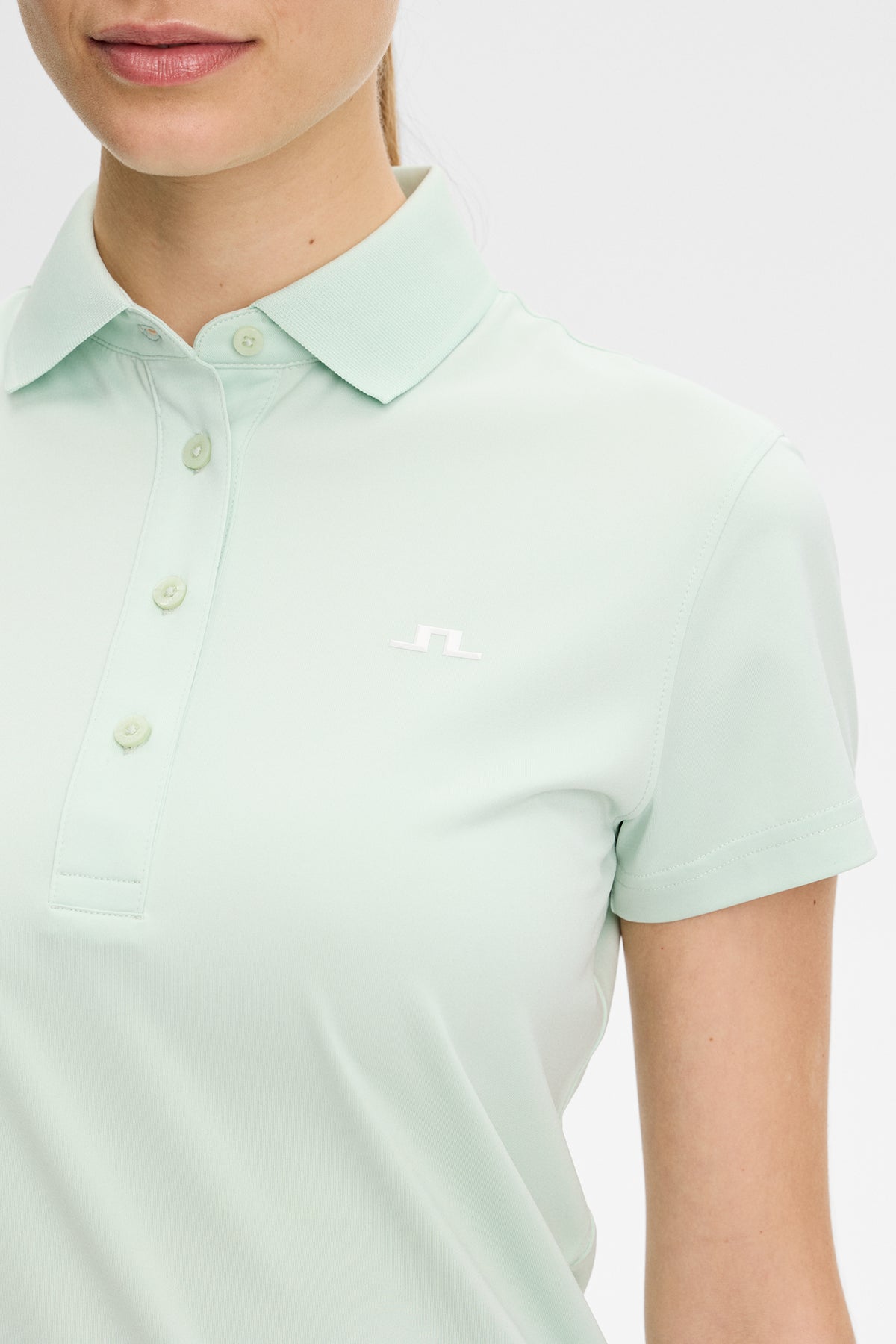 Bridge Polo in Subtle Green by J.Lindeberg