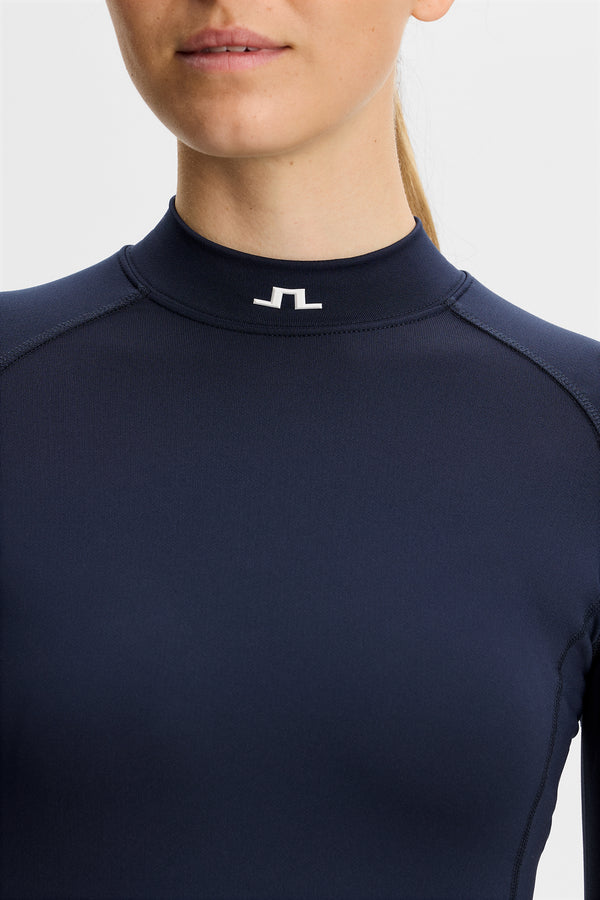 Ella Brushed Top / JL Navy