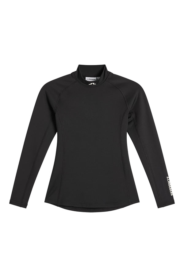 Ella Brushed Top / Black