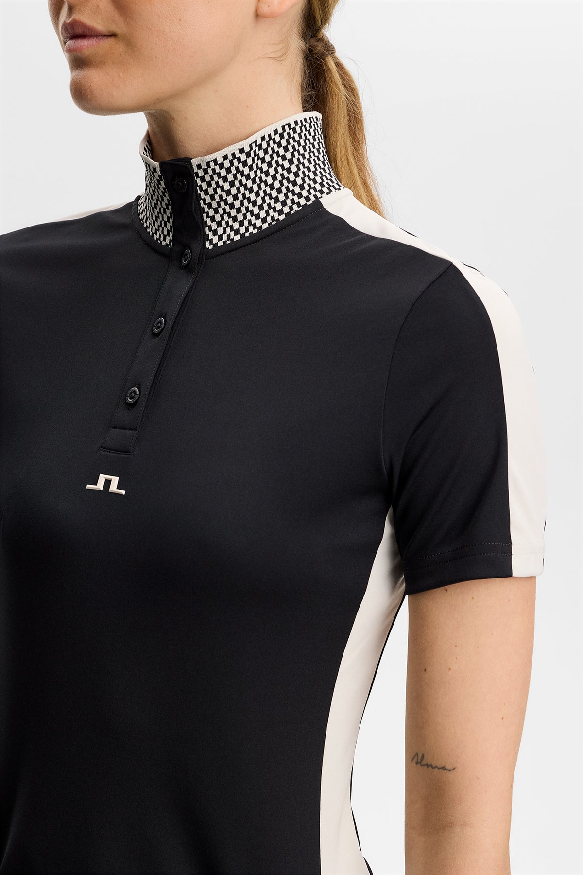 Pip Polo in Black by J.Lindeberg