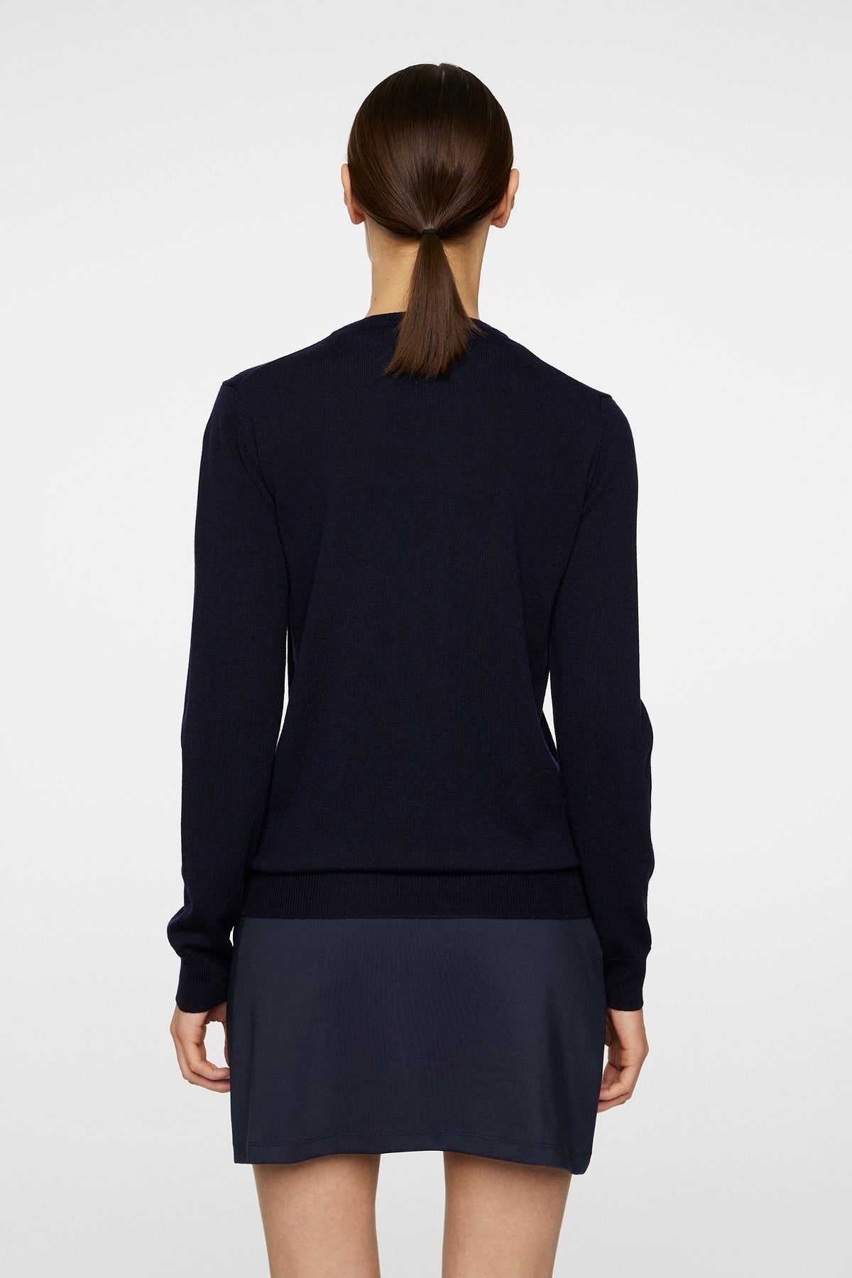 Aria Knitted Sweater in JL Navy by J.Lindeberg