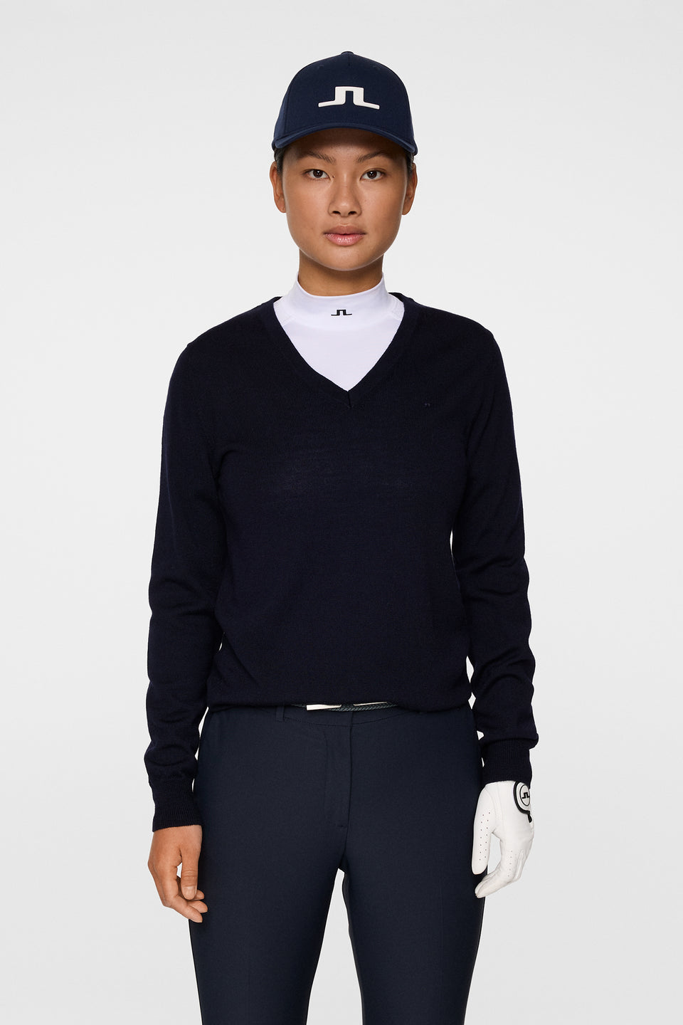 Amaya Knitted Sweater / JL Navy