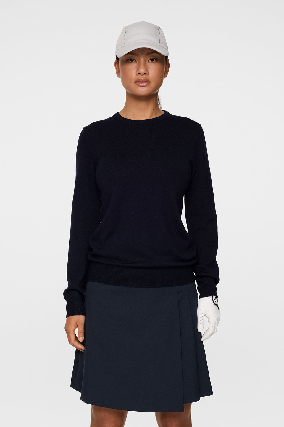 Aria Knitted Sweater / JL Navy