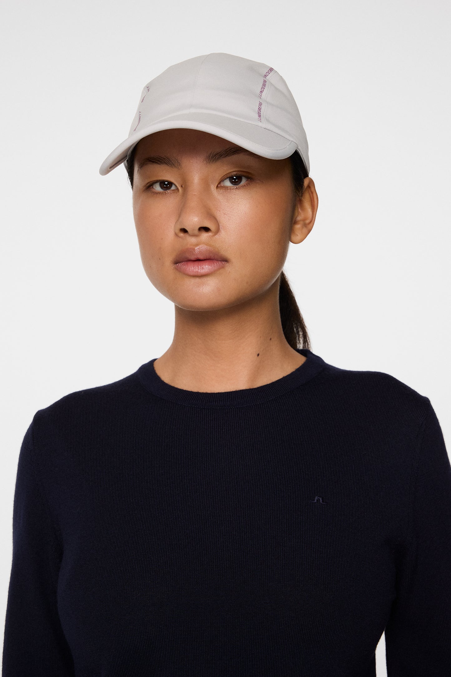 Aria Knitted Sweater in JL Navy by J.Lindeberg