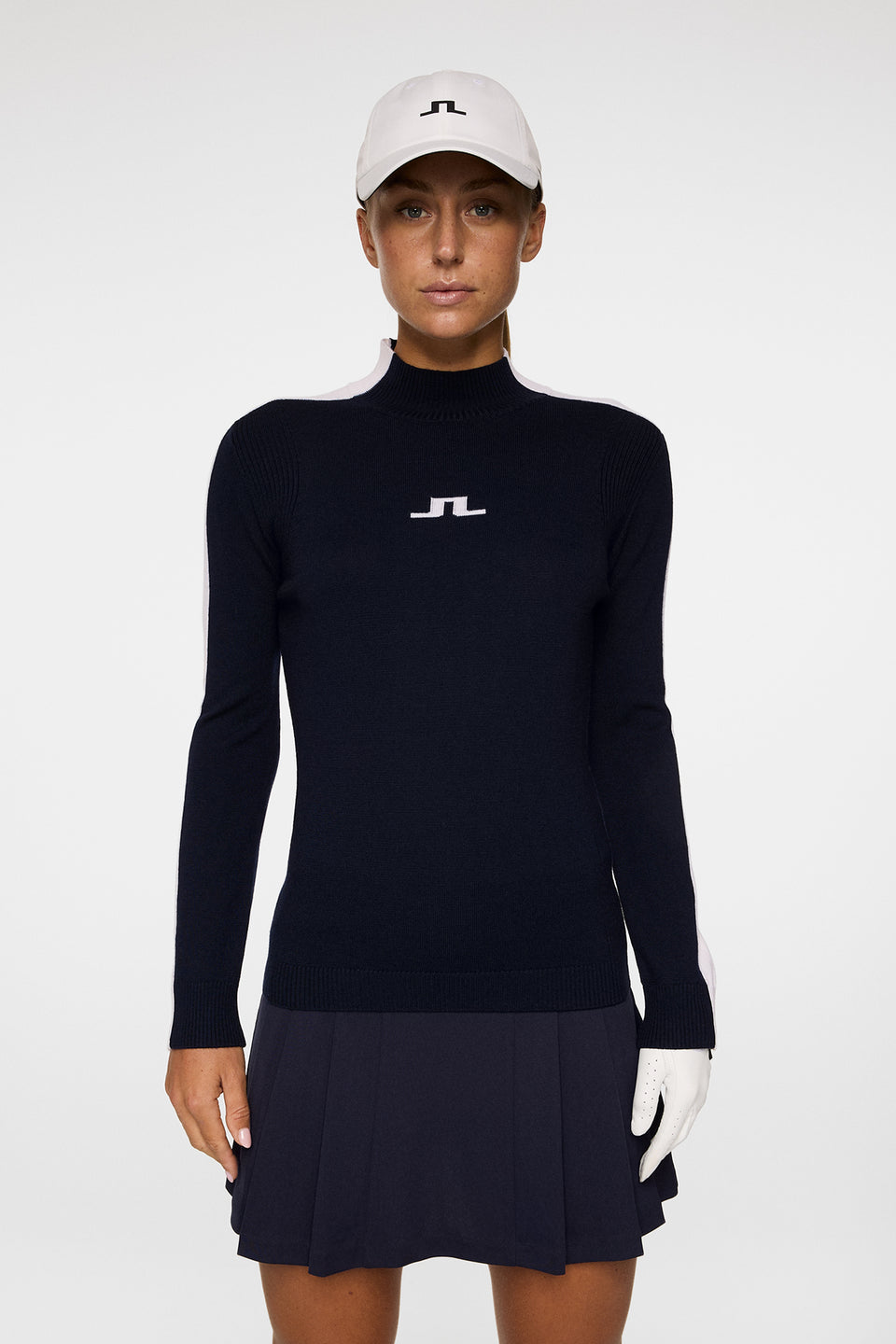 Adeline Knitted Sweater / JL Navy