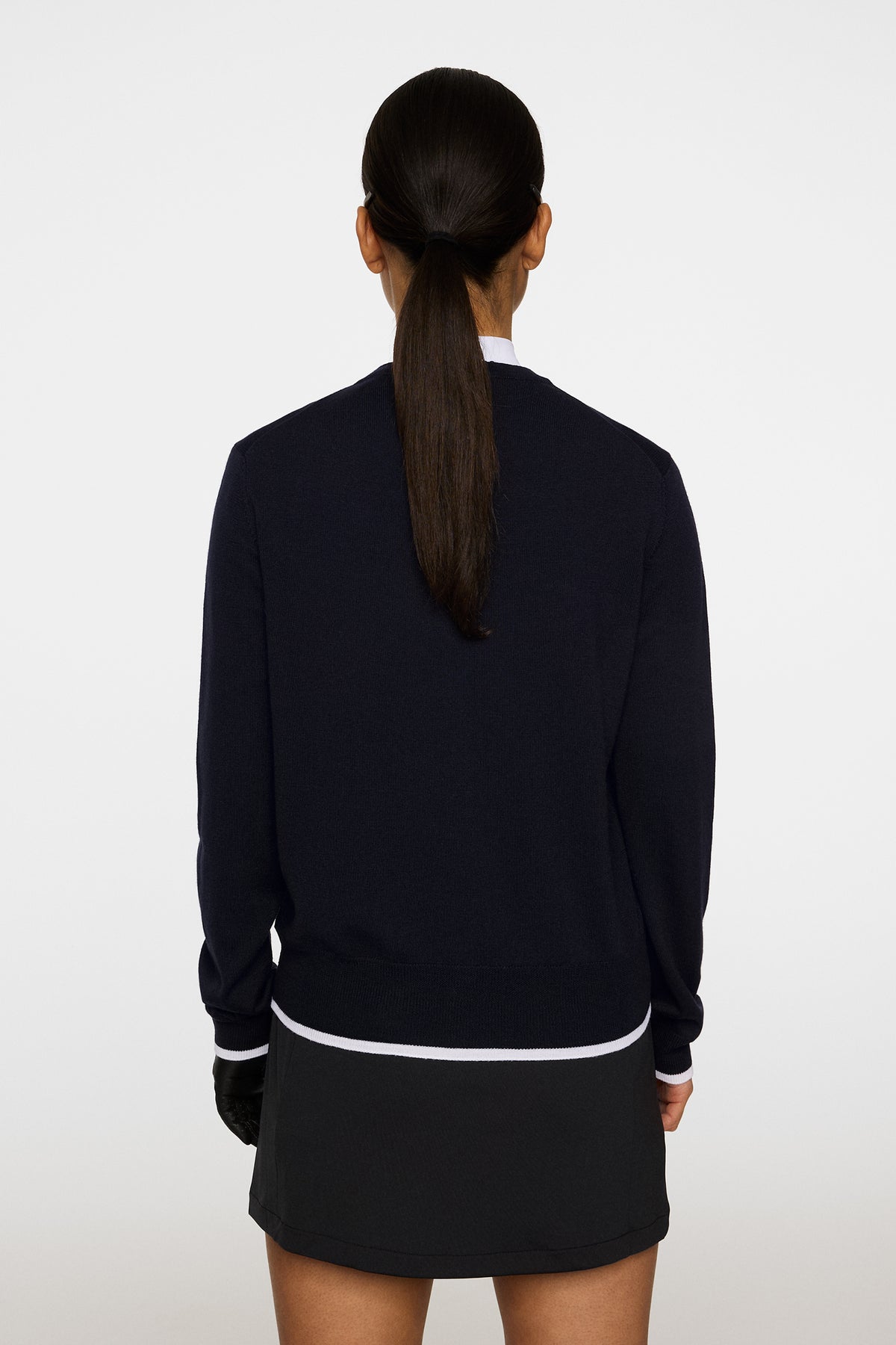 Joanna Knitted Cardigan in JL Navy by J.Lindeberg