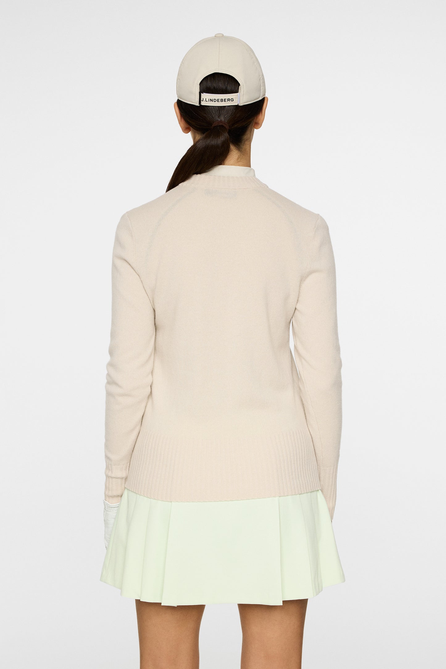 Mina Knitted Sweater in Moonbeam by J.Lindeberg