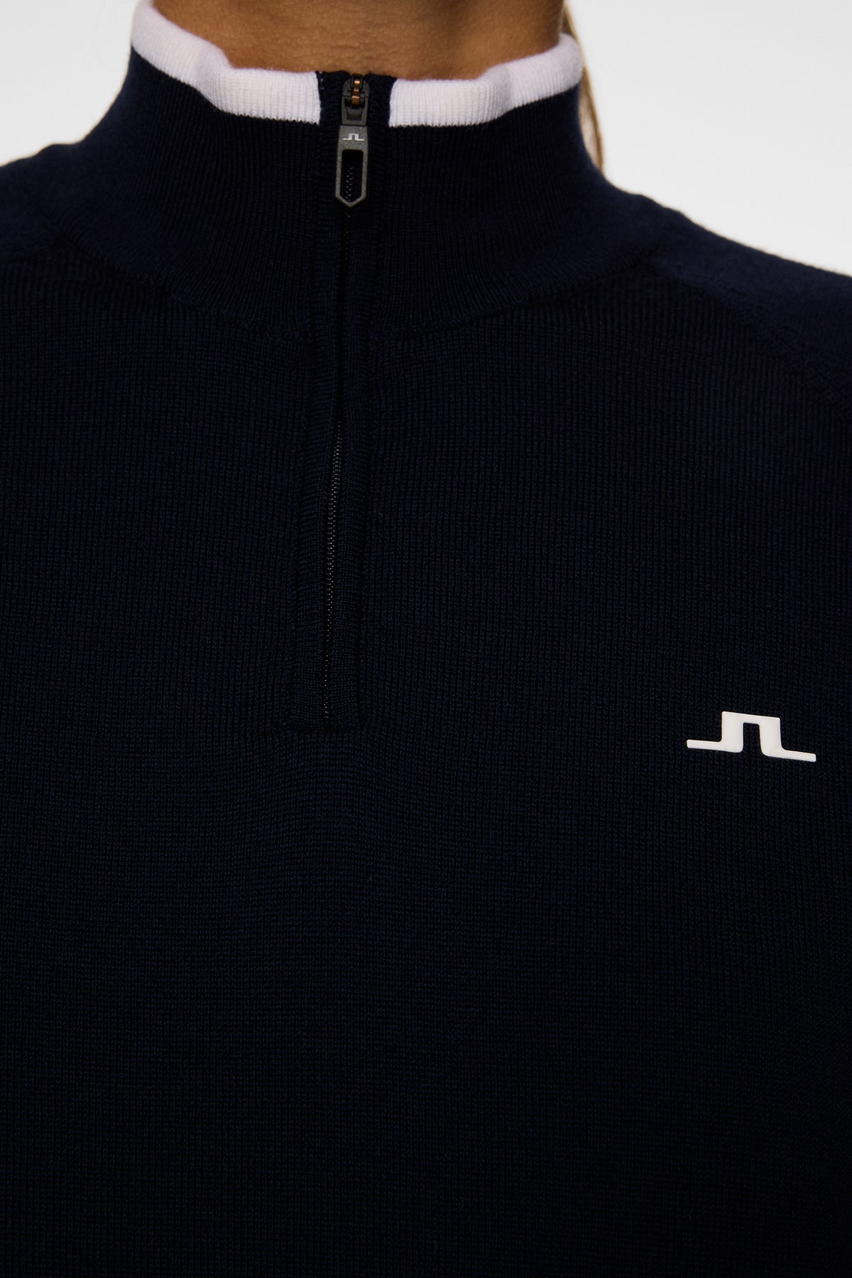 Ruth Windbreaker Sweater in JL Navy by J.Lindeberg