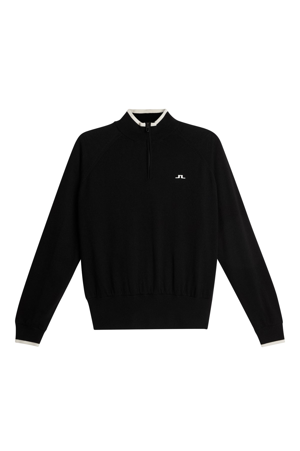 Ruth Windbreaker Sweater in Black by J.Lindeberg