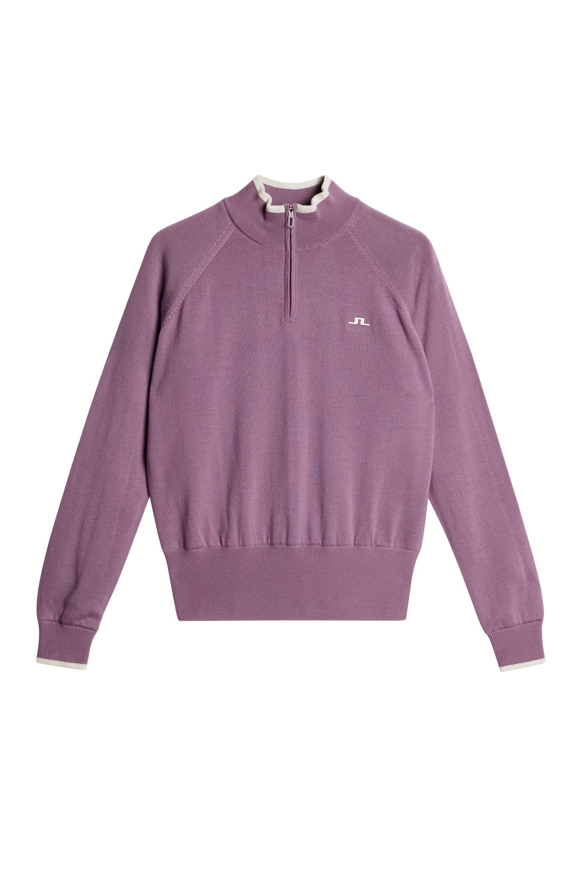 Ruth Windbreaker Sweater in Very Grape by J.Lindeberg