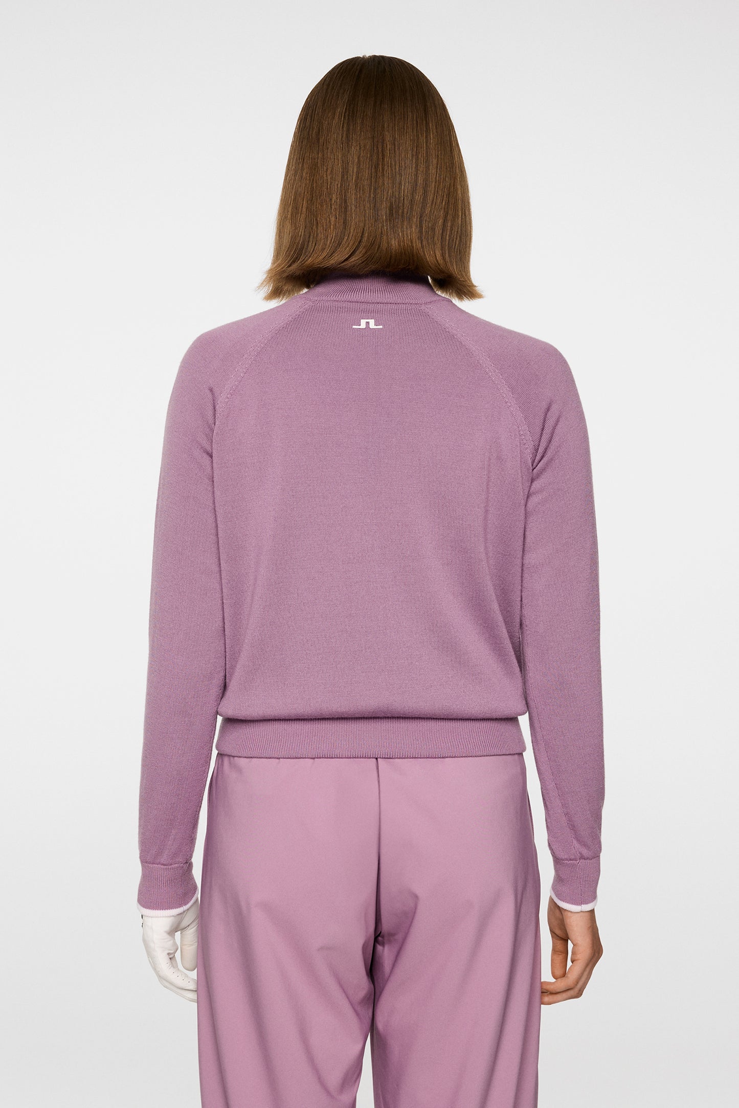Ruth Windbreaker Sweater in Very Grape by J.Lindeberg