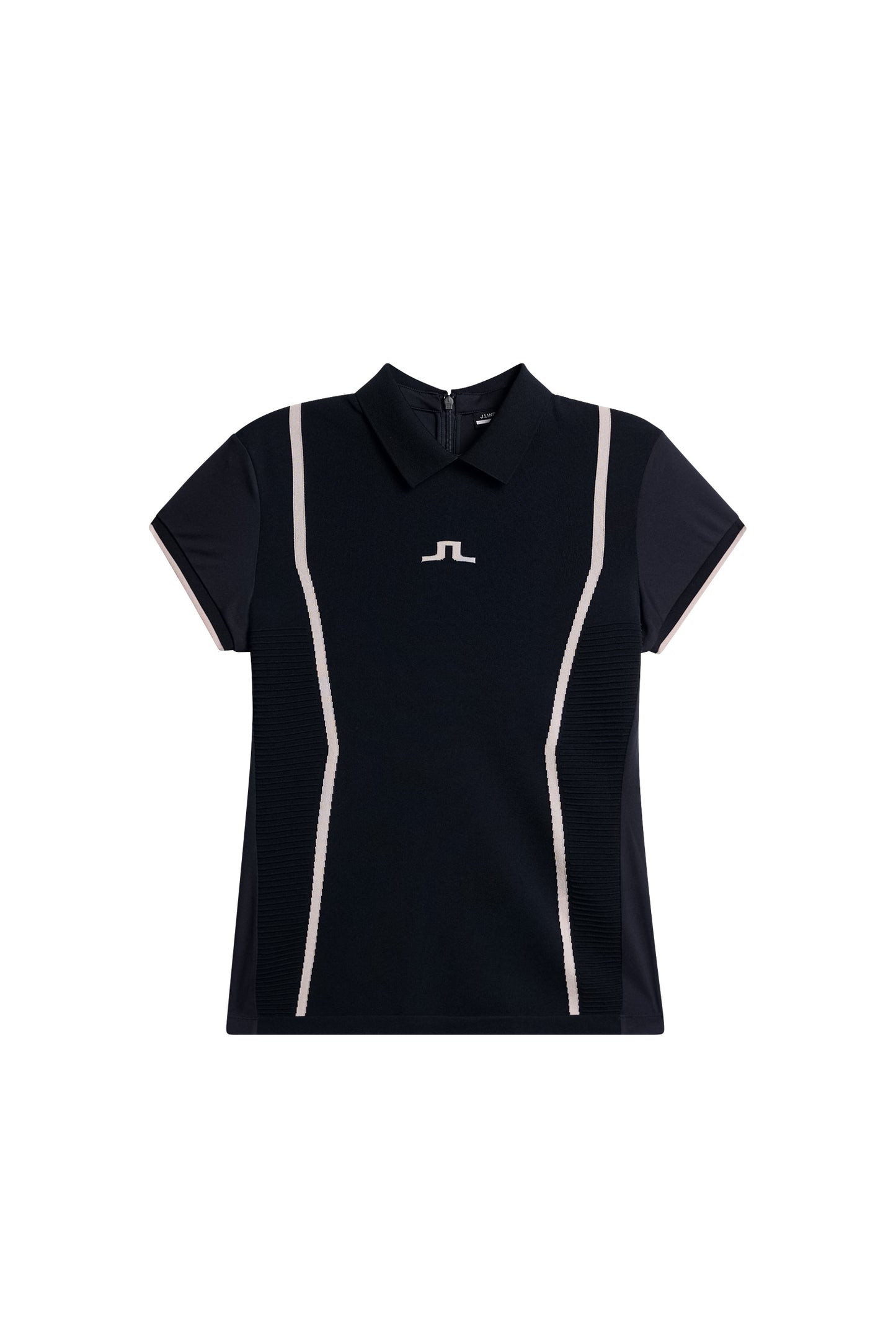 Theodora Hybrid Knit Shirt in JL Navy by J.Lindeberg