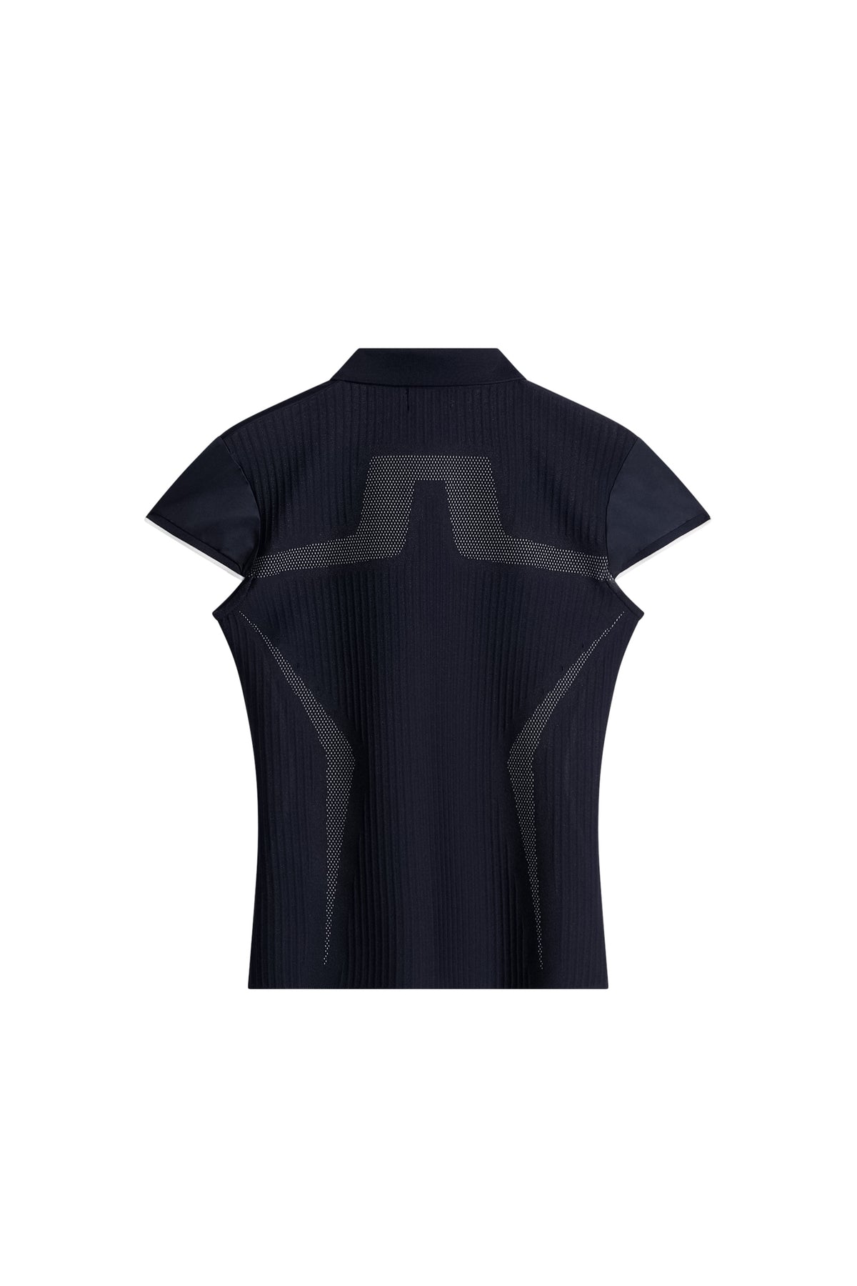 Ana Hybrid Knit Polo Shirt in JL Navy by J.Lindeberg
