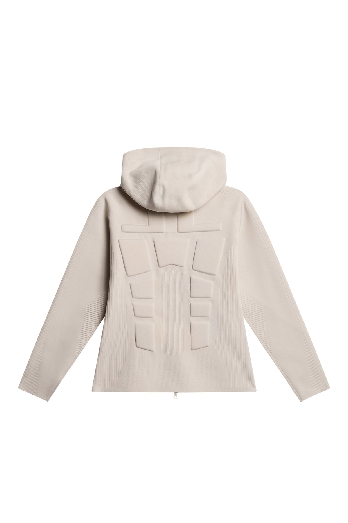 Solarcore Knit Zip Sweater in Moonbeam by J.Lindeberg