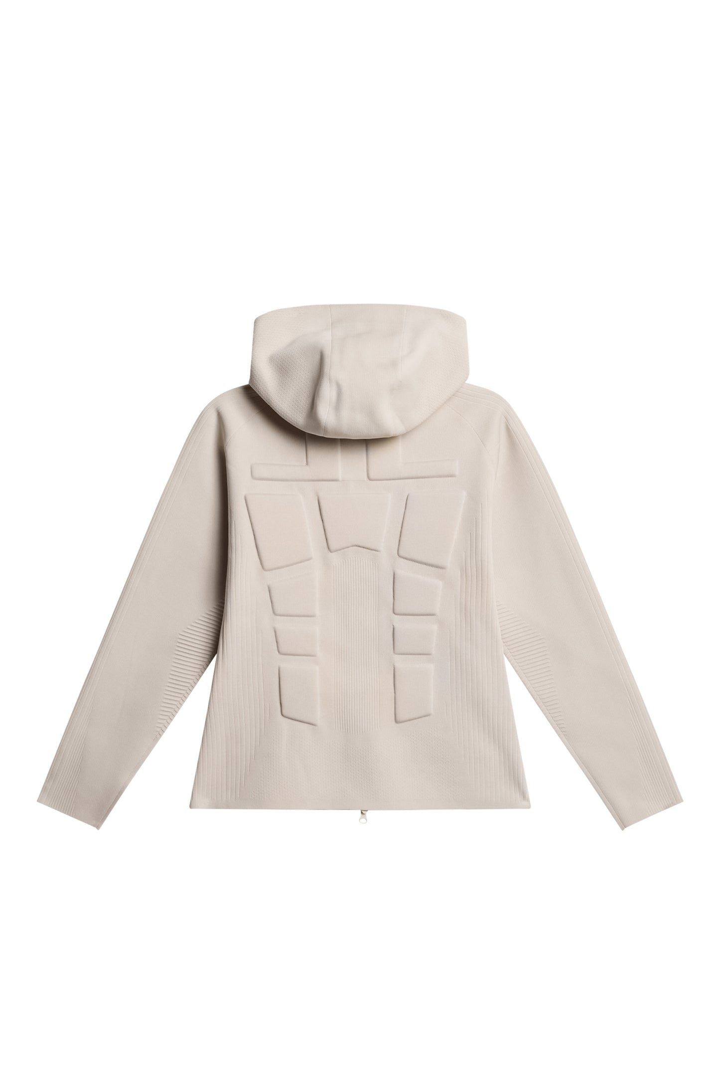 Solarcore Knit Zip Sweater in Moonbeam by J.Lindeberg