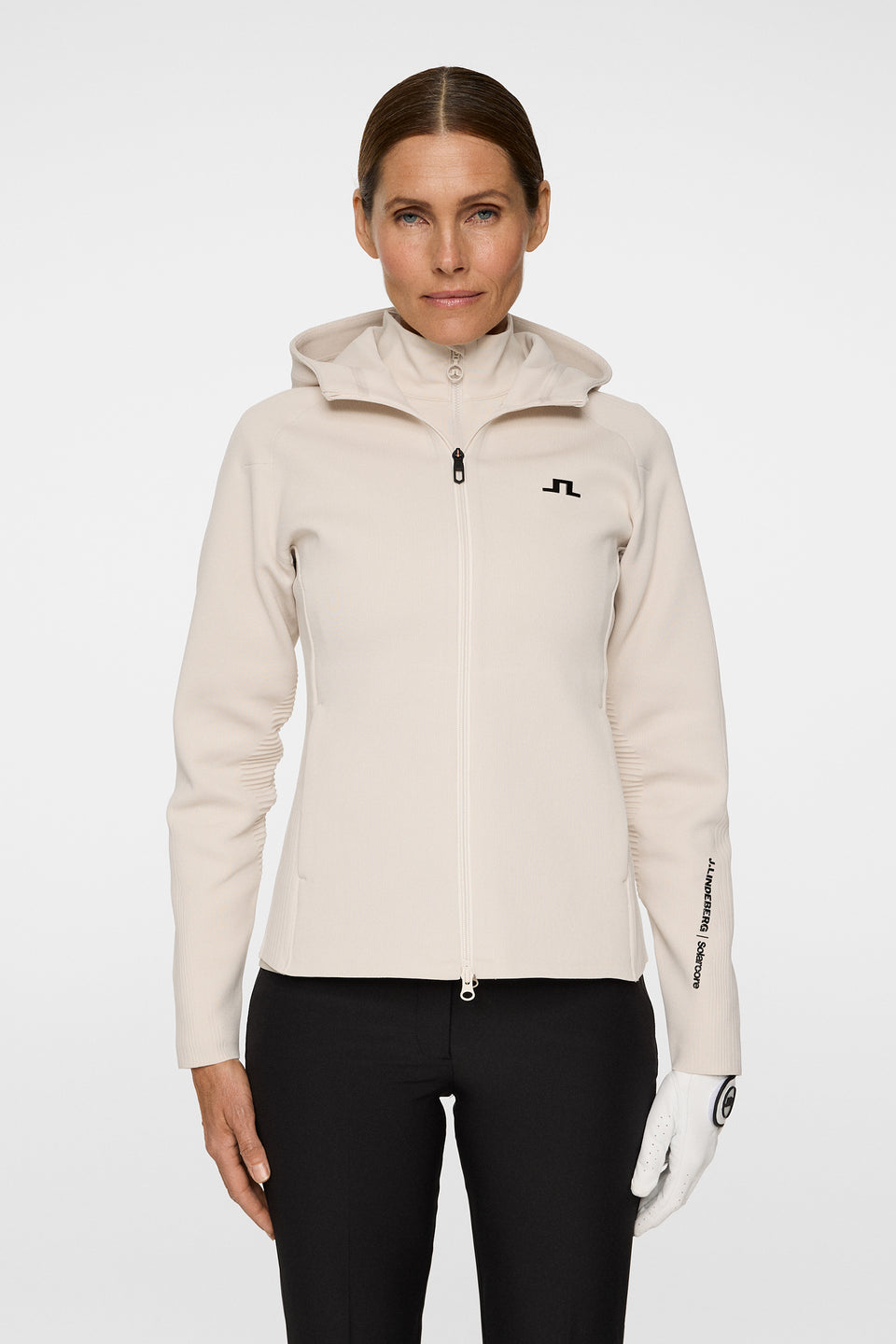 Solarcore Knit Zip Sweater / Moonbeam