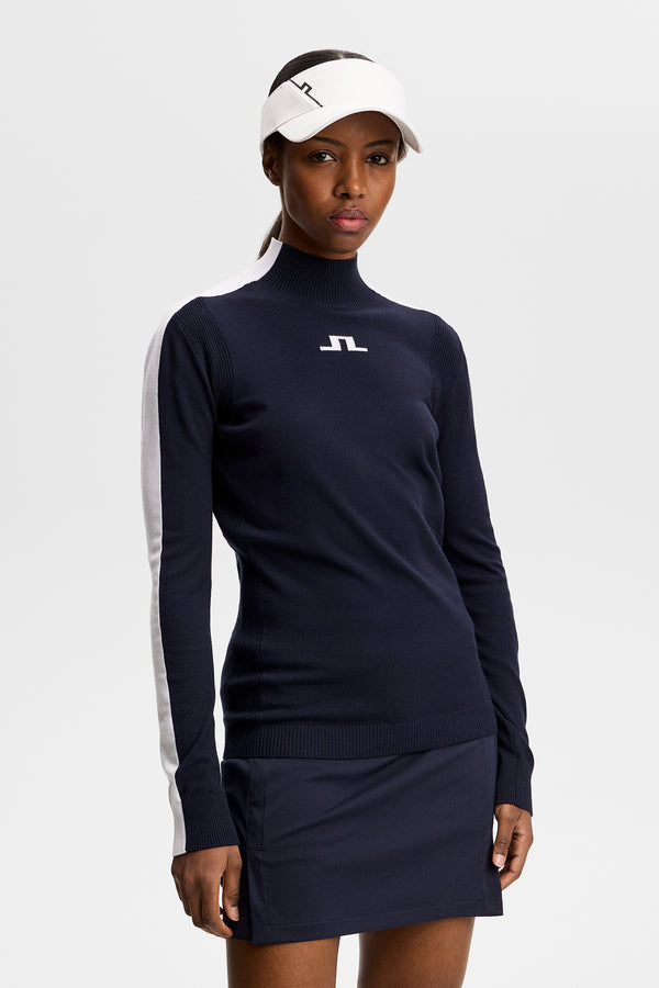 Adia Knitted Sweater / JL Navy