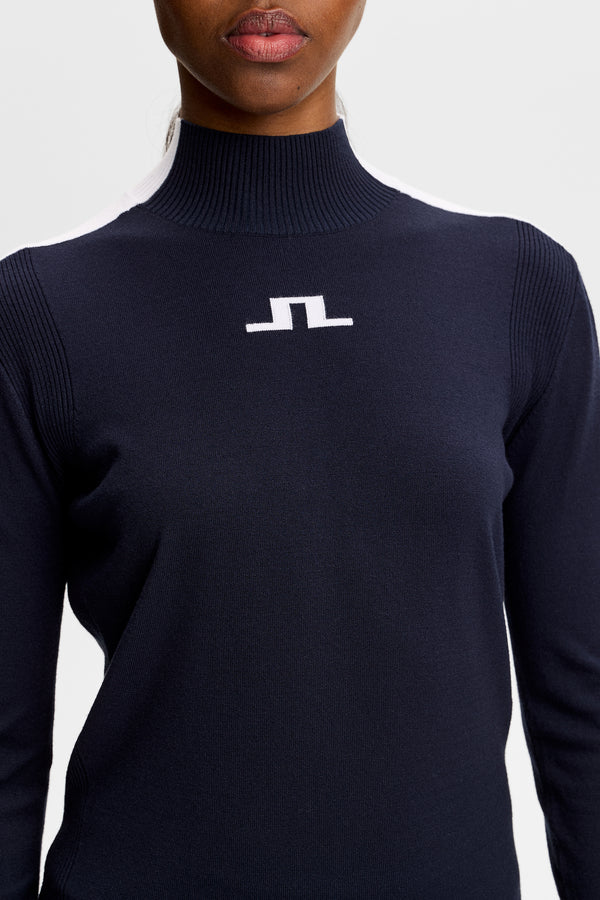 Adia Knitted Sweater / JL Navy
