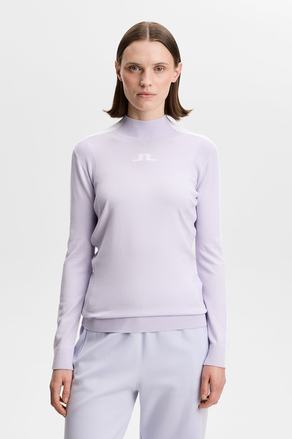 Adia Knitted Sweater / Purple Heather