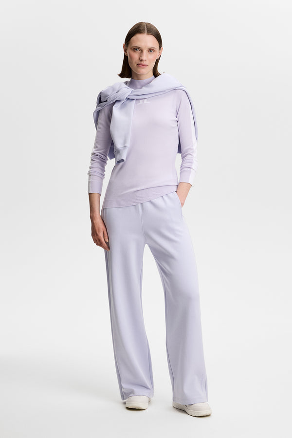Adia Knitted Sweater / Purple Heather