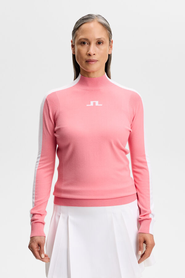 Adia Knitted Sweater / Flamingo Plume