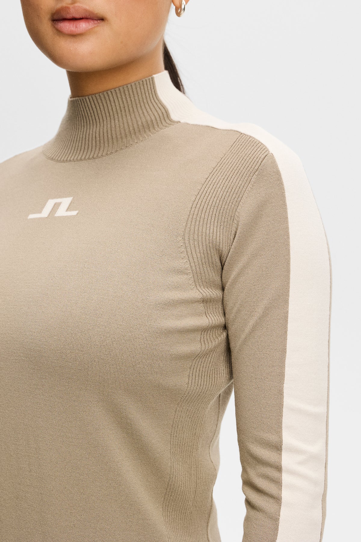 Adia Knitted Sweater in Brindle by J.Lindeberg
