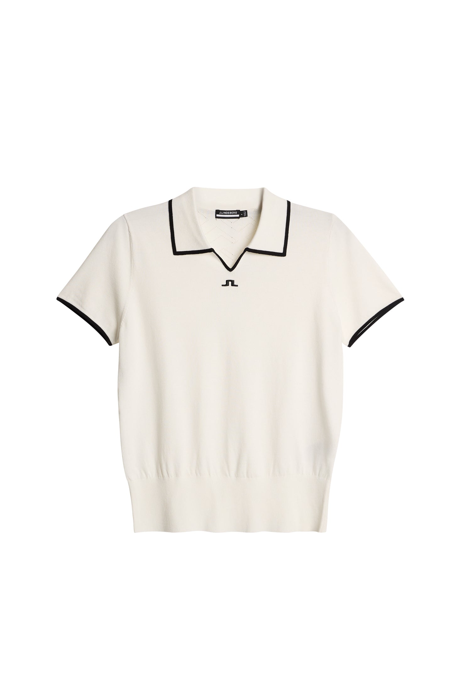 malo ニットポロ Malva Knitted Polo Shirt / White – J.LINDEBERG