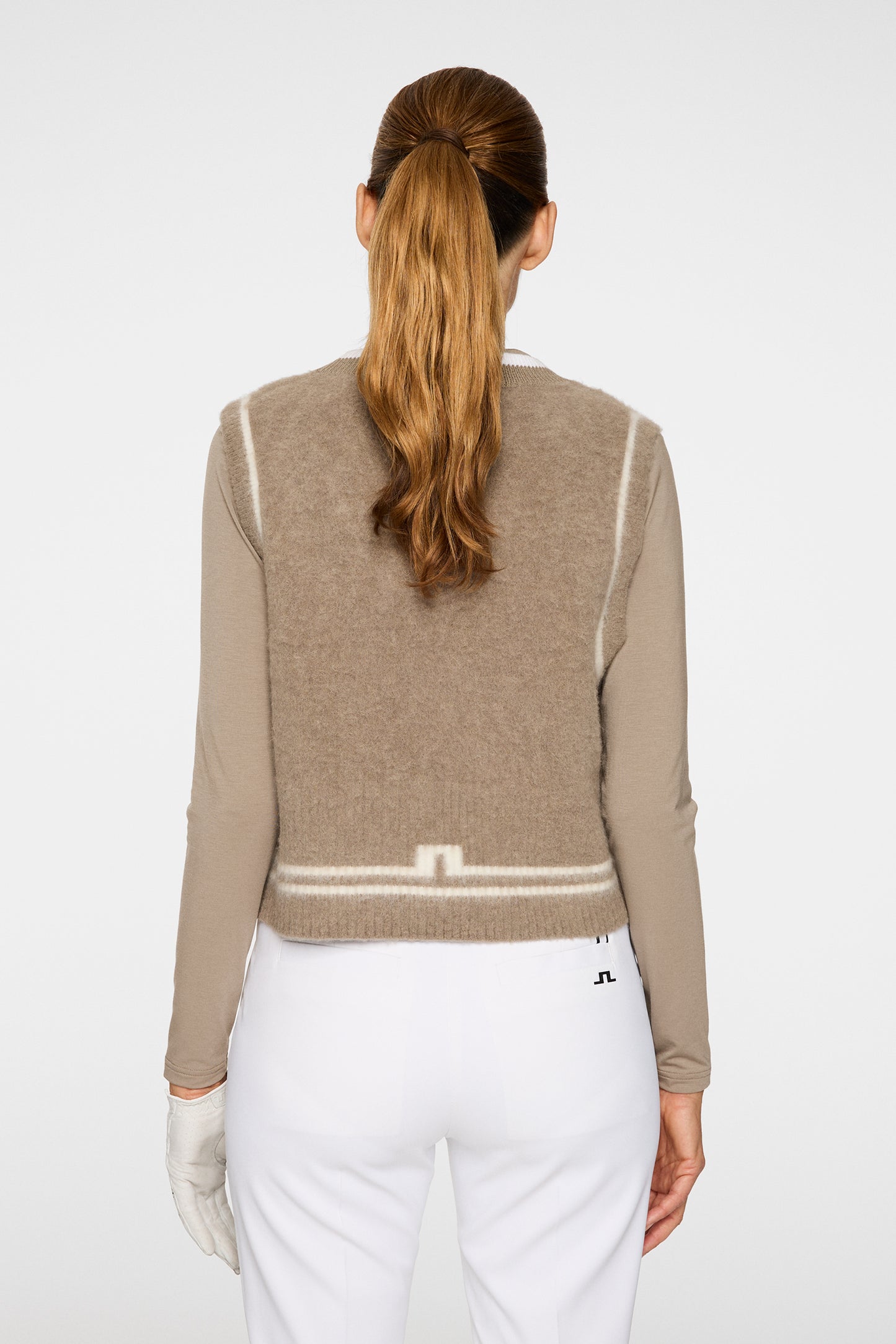 Noelle Knitted Vest in Brindle by J.Lindeberg