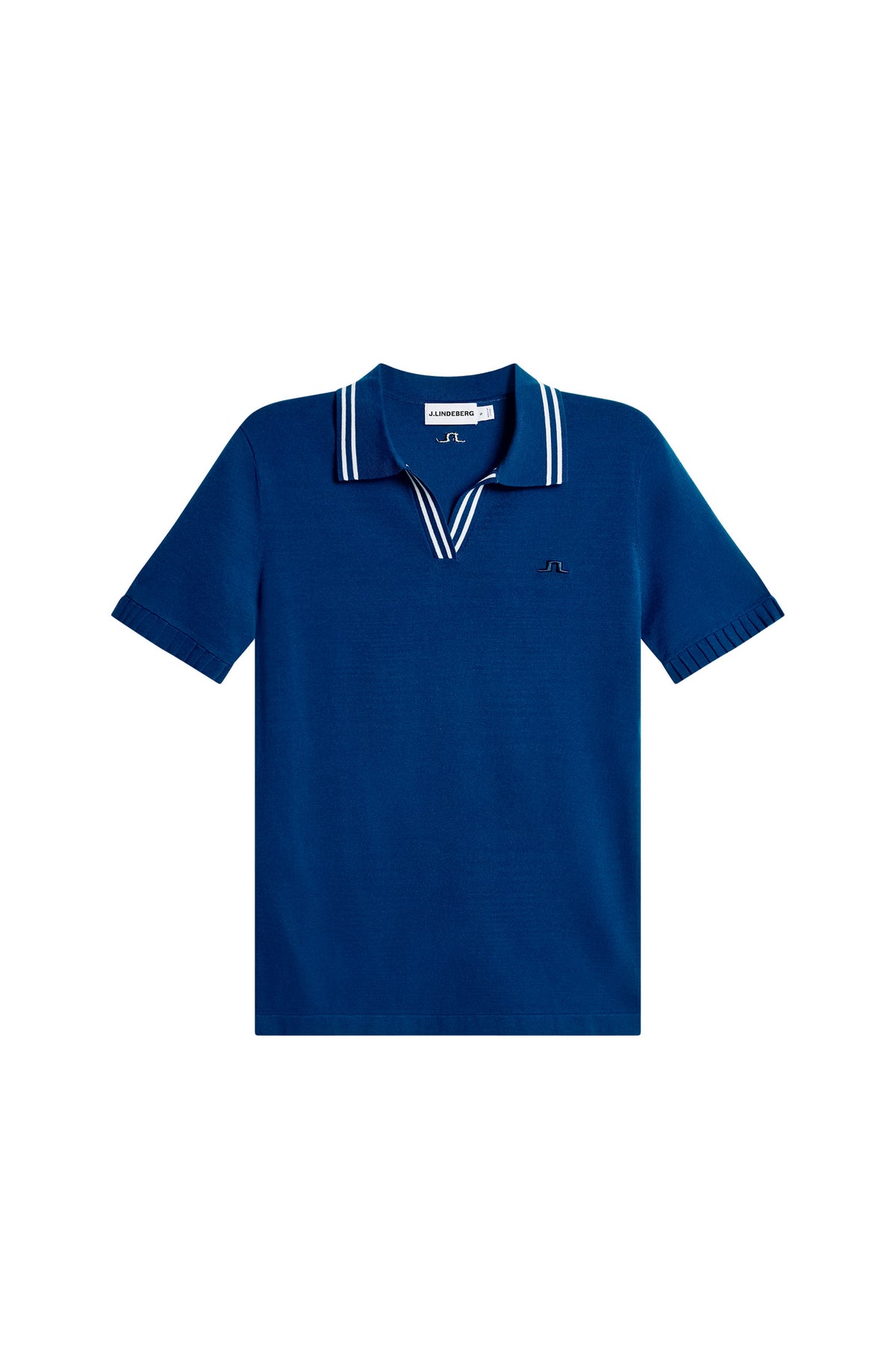 Mira Knitted Top in Estate Blue by J.Lindeberg