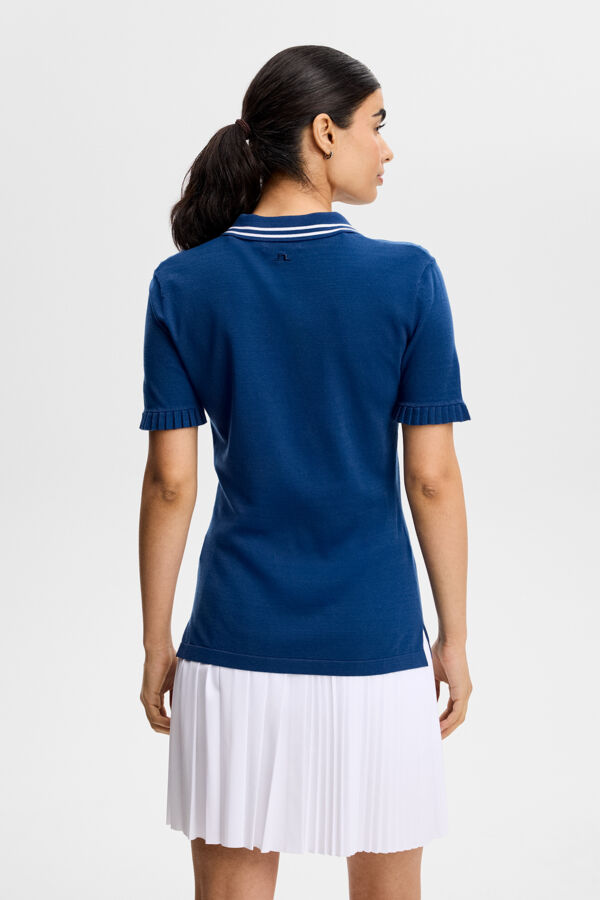Mira Knitted Top / Estate Blue