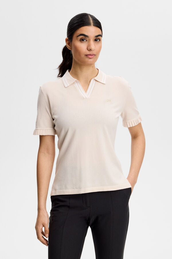 Mira Knitted Top / Moonbeam