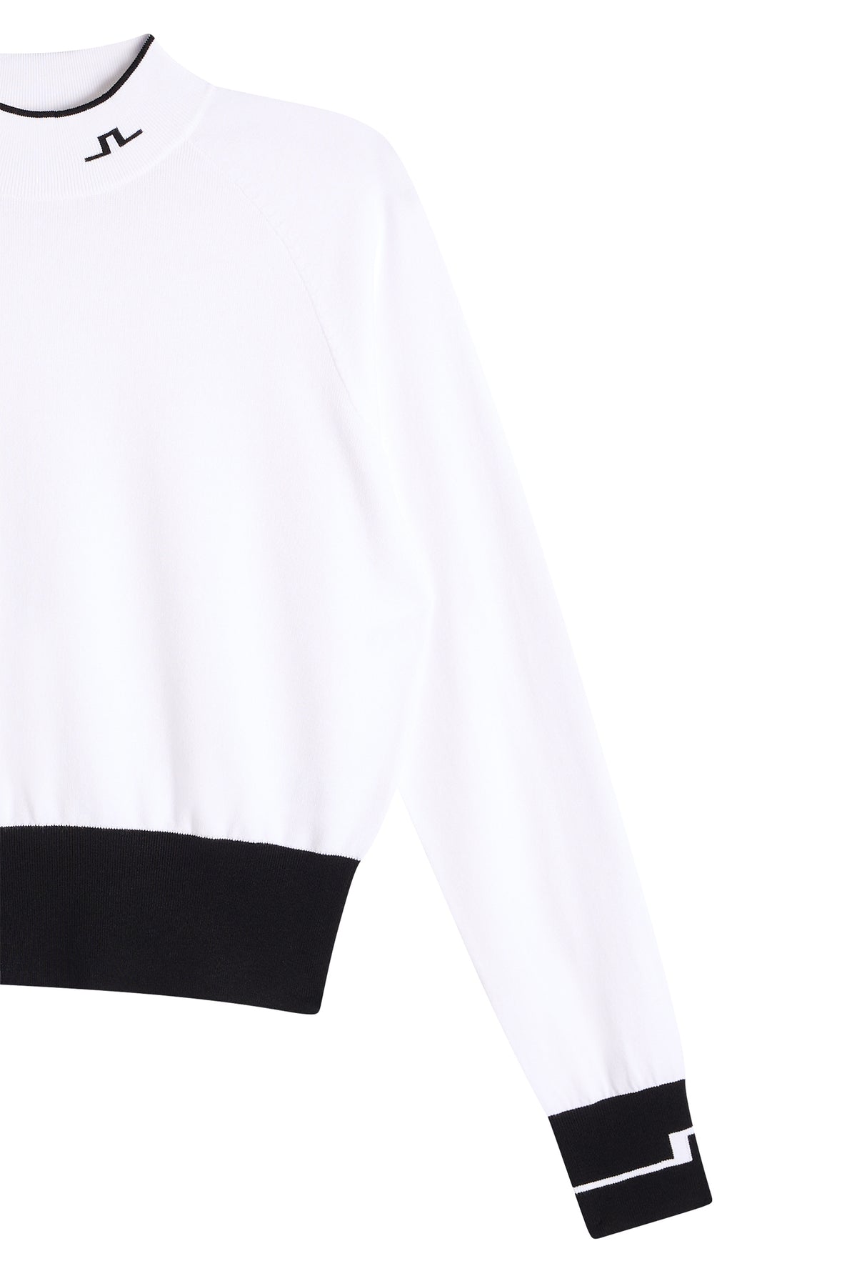 Zoe Knitted Sweater in White by J.Lindeberg