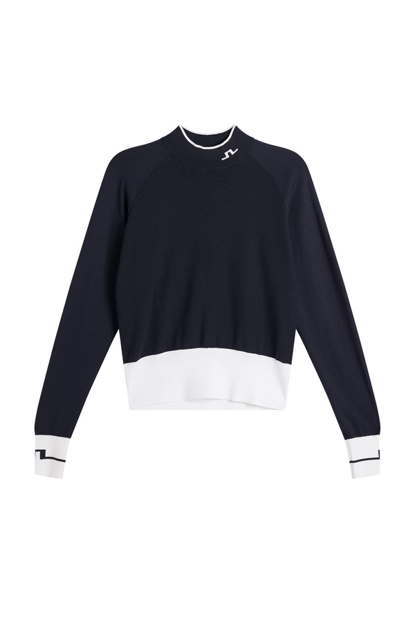 Zoe Knitted Sweater / JL Navy
