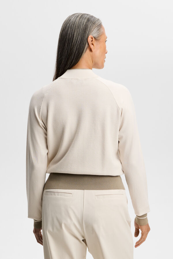 Zoe Knitted Sweater / Moonbeam