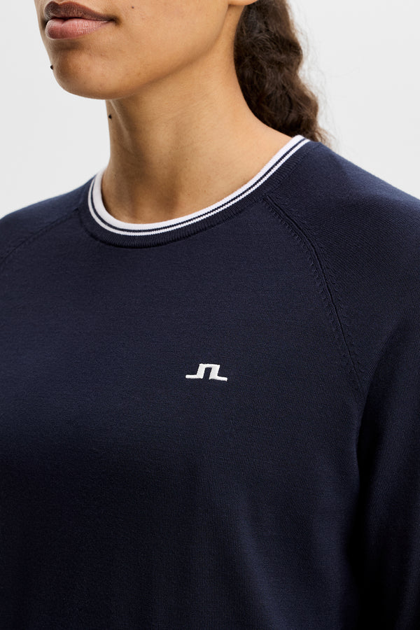 Clarissa Windbreaker Sweater / JL Navy