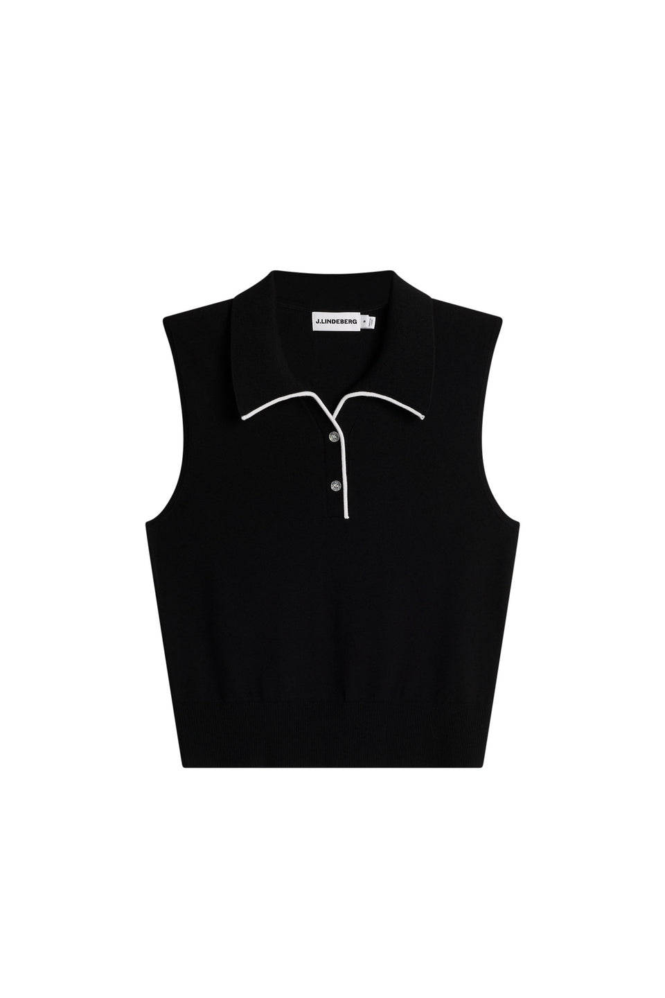 30Y Becca Knit Polo / Black