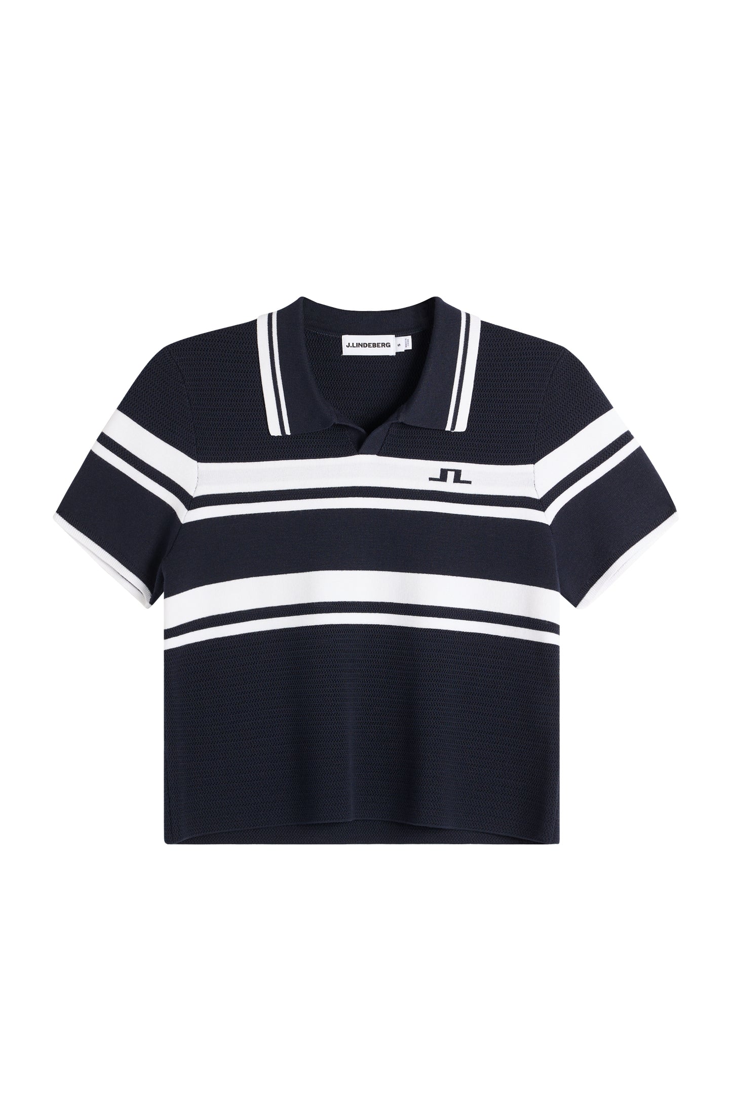 Athena Knit Polo in JL Navy by J.Lindeberg