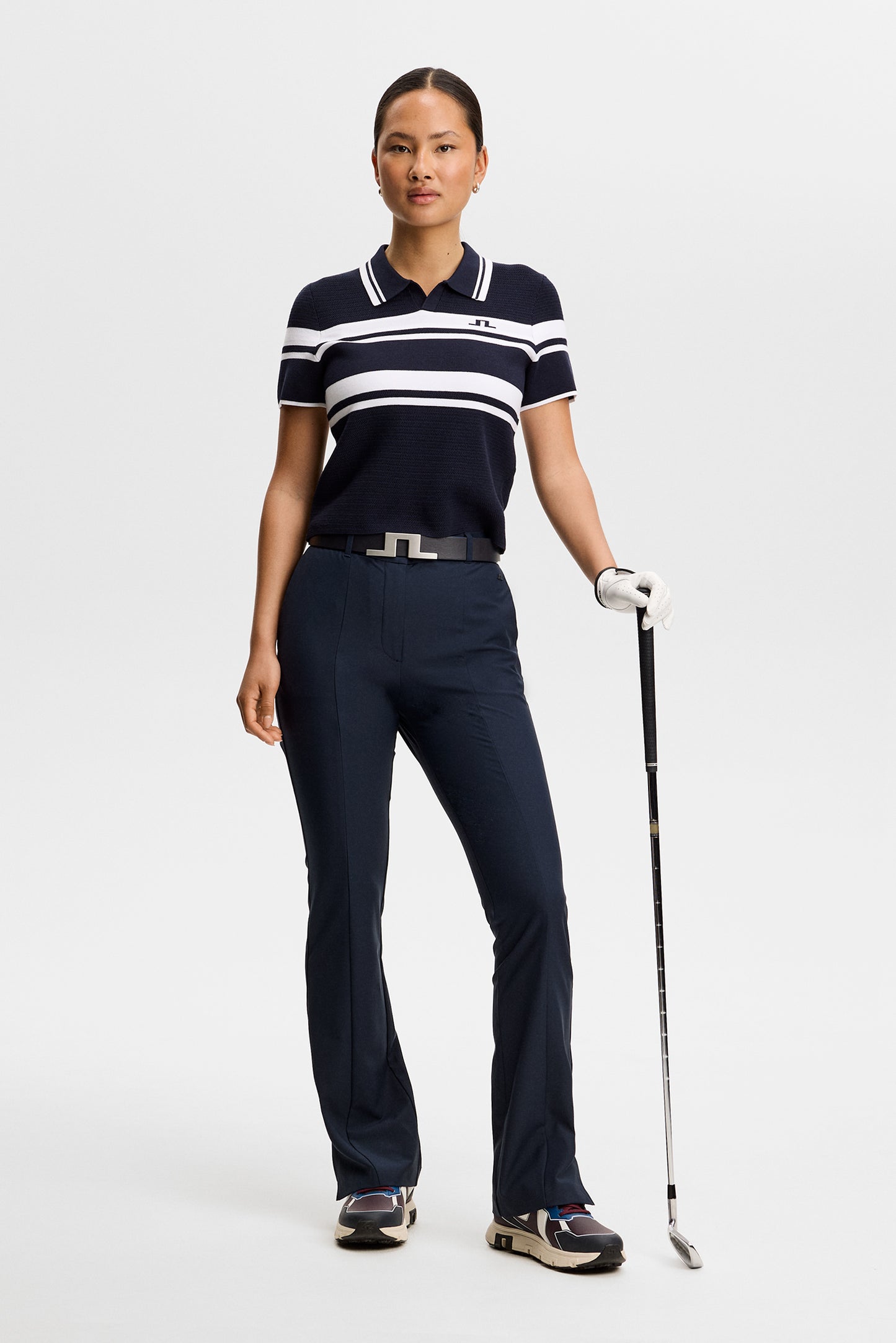 Athena Knit Polo in JL Navy by J.Lindeberg