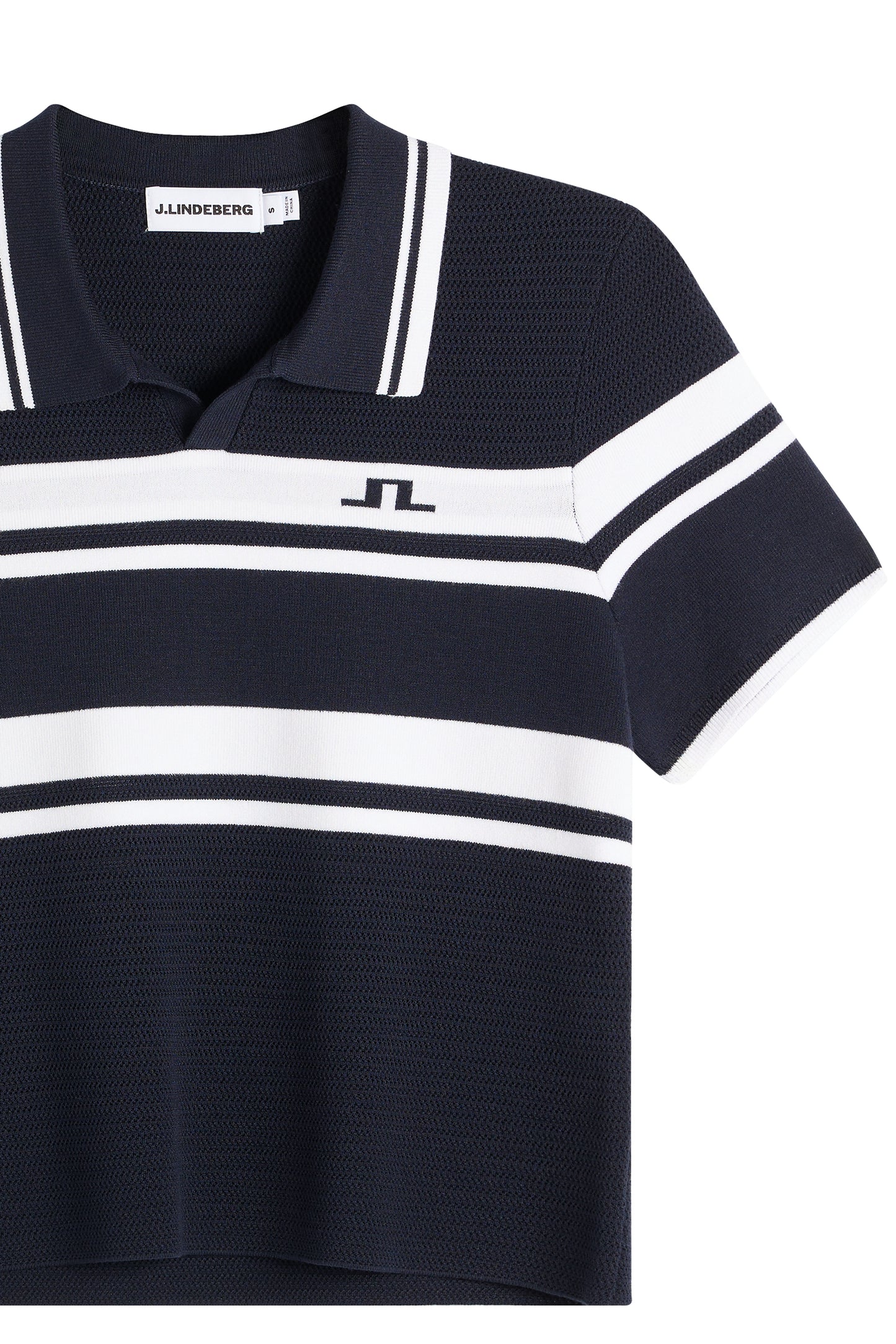 Athena Knit Polo in JL Navy by J.Lindeberg